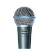 Microfones Shure beta58a com fio Dinâmico Microfone Dynamic Studio para cantar vocais de gravação de games micro