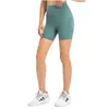 Shorts actifs Nclagen Yoga High Waist Elastic Biker avec Pocket Tummy Control Sports Fitness Pantalon en trois parties Leggings