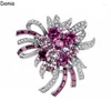 Brooches Donia Jewelry Europe And The United States Selling Colorful Retro Violet Brooch Large Luxury Flower