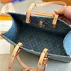 Donne classiche retiro borse in denim in pelle in pelle borse in pelle di pelle Luxurys Crossbody Messenger Ladies da viaggio per borse da viaggio p isxk