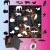 Puzzles 3D Puzzle d'artisanat Puzzle en bois adulte Cadeaux de puzzle 3D Cadeaux uniques à la famille et aux amis Puzzle de puzzle pour enfants Animal Wood 240419