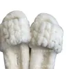 Slippers High Version M Miao Automne Woolen Mop pour les agneaux féminins avec des bas épais Utilisation de la maison décontractée