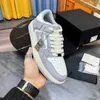 Deigner Bone Shoe Men Femmes Skel Low Shoe Hi Real Cuir Luxury Squelette bleu rouge blanc noir vert gris Brown Couple Men Caual Women Sport Shoe