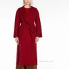 Manteau de luxe Cachemire Coat Cherner Mélange de laine pour femmes