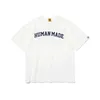 T-shirts masculins 2024 T-shirt de motif japonais pour hommes et qualité des femmes T-shirt en coton SLUB T-shirt blanc artificiel J240419