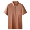 Polos maschile 8xl 7xl 6xl Summer Top Grade Magliette traspirabili per uomo Shirt da uomo a maniche corte a maniche corte con magliette allentate