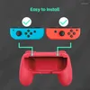 Игровые контроллеры данных лягушка левая правая кронштейна для Joy-Con для Switch Abs GamePad Grip Handle Grip