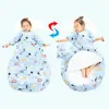 Sovväska för barn 25 Tog Baby Winter Tjock Löstagbara ärmar Antikick Filt Infant Quilt Sleepwear 240415
