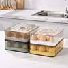 Storage Bottles WORTHBUY Egg Box Food Container Eggs Refrigerator Organizer Crisper Hold