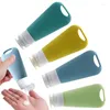 Opslagflessen shampoo dispenser fles 4 stks 90 ml draagbare kleine reiscontainer knijpende vloeistof vervangende buizen