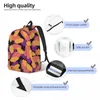 Rugzak borstel print abstracte schilderij sport backpacks student stijl middelbare school tassen kleurrijke duurzame rugzak