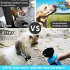 Storage Bottles 520ml Collapsible Dog Water Bottle Pet Feeding Bowl Outdoor Travel Drinking Lightweight