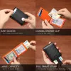 Brieftaschen Semorid Brieftasche für Männer schlank 11 Kreditkartenhalter Slots Leder RFID Blockieren kleiner dünner Männer Brieftasche BIFOLD minimalist