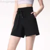 Desginer Yoga Shorts Woman Pant Top Women Summer High Waisted Sports Womens Loose Casugolf Training Fitness Pants