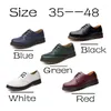 Casual Shoes Thick Bottom Men's Outdoor Safety Beef Tendon Outsole Genuine Leather Work Oxford Lace Up Large Size