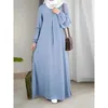 Etnische kleding Fashion Saoedi Arabië Dubai Abaya Vrouwen Jurken Casual Paillin Sundress Outfit Moslimjurk Robe Elegante Femme Islamitische kleding D240419