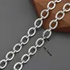 قلادات قلادة Gufeather C146Diy Chainpass Rachnickel Free18k الذهب Rhodium PlatedCopper Metaldiy Netclacejewelry Make1M/Lot 240419