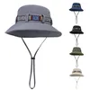 Berets Fashion Visor Hut für erwachsene Sommerweite Brims Fischer atmungsable Floppy Unisex Beach Outdoor Camping