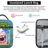 Taschen meine singenden Monster isolierten Lunchtaschen für Frauen Cartoon Anime -Spiel tragbarer thermischer Kühler Bento Box Outdoor Campingreisen