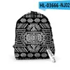 Backpack Harajuku Ethnic Style School Bag Cute Small Travel Bags 3D Print Oxford Waterproof Key Chain Notebook Backpacks