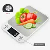 Kroppsvikt skalor 15 kg/1g kök skala mat skala rostfritt stål kök skala vattentät skala digital mat bakning mjölk grönsaksvikt skalor 240419