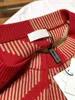Tricot de tricots pour femmes Stripe de cardigan 100% manteau à manches longues en laine 83oq