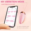 BREVES Bluetooth G spot dildo vibratore donna app telecomando mutandine vibrare clitoride uovo stimolatore giocattoli sessuali per adulti