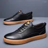 Sıradan Ayakkabı Orijinal Deri Erkekler Retro Soafers Erkekler için Chaussure Hommes Herren Schuhe Sapato Maskulino Zapatos