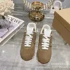 Обувь ботинки Forrest Gump Maillard Low Top Top Lace Up Женское письмо немецкое обучение сингл