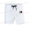 Mäns shorts shorts mens sommar capris sommar bantning casual sport löst byxor herr mode tryck 2024 senaste version t240419