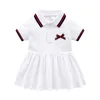 Newborn Baby Girl Dresses Cute Bowknot Summer Girls Clothes Princess Dress Cotton Infant toddler Girls Clothing