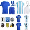 National Team 3 Tagliafico Soccer Jerseys Men Youth 9 Kun Aguero 15 Gonzalez 7 de Paul 5 Paredes 19 Otamendi 13 Romero Football Shirt Kits Copa America 24 25 Agenting