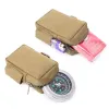 PACCHIO TATTICALE MOLLE EDC POUCH UTILITY GADGET CINTURA BASSA IN BASSAGGIO 1000D ATTREZZATURE MILITARIO MILITAMENTO PORTATIVA ATTENITO IN MAGLIO IN CAMPAGGIO DI CAMPIO