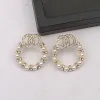 Diverses boucles d'oreilles vintage 925 designers argentés lettres d'oreille stratones bijoux femmes 18k plaqués diamants de la Saint-Valentin cadeaux