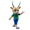 2024 Performance Antelope Mascot Costume Fancy Dress for Men Women Halloween Outdoor Outfit Suit Mascot voor advertentiepakken