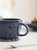 Tazas Creative Kiln Change Ceramic Water Cup Coffee Retro Alto apariencia Nivel de lujo Desayuno de lujo