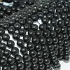 Gemles en vrac Perles rondes de shungite naturel 8,5 mm pas totalement noires