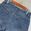 Nya kvinnors plus -storlek byxor designer brev kvinnor denim shorts elastiska midja jeans lyxdesigner sexig mini kort jeans avslappnad daglig sommargata stil jean shorts