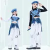 Scene Wear Kpop Girls Jazz Dance Clothes Butterfly Vest Navel Tops Pants Kids Hip Hop Performance Costume Festival Outfit BL12445