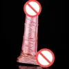 Dildos Liquid Silicone Hollow Soft Skin Penis Cover voor mannen en vrouwen seksuele producten uitbreiding dikke wolf tanden bedekken blijvende penis dildos bullet d240419