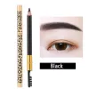 Enhancers Lasting Color Double Head Eyebrow Pencil with Brush Waterproof Not Blooming Black Brown Professional Tint Shade Eyebrows Makeup