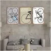 Metalowe malarstwo Zabawne zaprojektowane retro rower plakat plakat Tin znaki sztuki