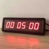 11 tum LED -elektronisk nedräkningsklocka med fjärrkontroll Stoppurintervalltimer Tävling Game Training Wall Clock 240417