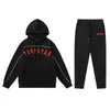 Mens Trapstar Tracksuit Set Designer Tracksuit Man Classic Fashion Letter Brodered Loose Hoodie för män och kvinnor Casual Suit for Men Size S-XL