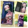 Wallets Cartoon Pu Leather Long Wallet Attack on Titan Gintama Demon Slayer Japanese Anime Credit Card Holder Women Creative Coin Purse