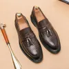 Dress Shoes 2024 Men Handgemaakte Loafers Crocodile Patroon Silver Flats Leather Oxfords Formele Zapatos HOMBRE A137