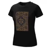 T-shirt mech de potepunk de dés féminin D20 T-shirts mignons pour femmes