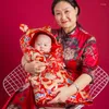 Couvertures chinois nés traditionnels couvertures rouges coton padded girls de style chinois pour l'été de l'automne du printemps
