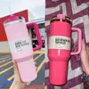 VENDEIRO PODOS AS LONTA DE ALGUNS WINTER Pink Limited Edition H2.0 Cosmo Pink Parade Tumbler 304 Swig Wine Canecas do Dia dos Namorados Flamingo Garrafas de Água Vermelha