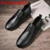 Scarpe casual marca maschi vera scarpa in pelle fade fatte a mano Oxfords uomini classici abiti da ufficio abbigliamento uomo piatto